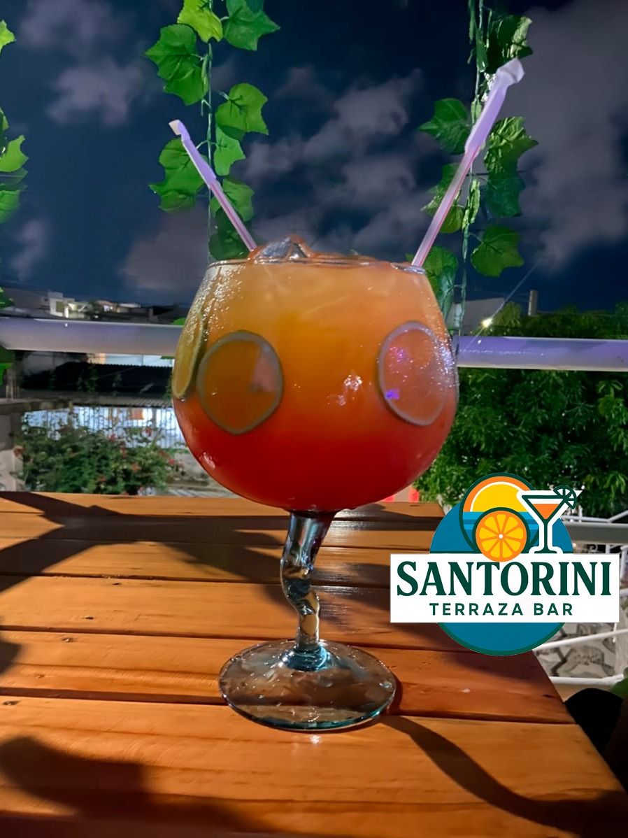 Santorini terraza bar